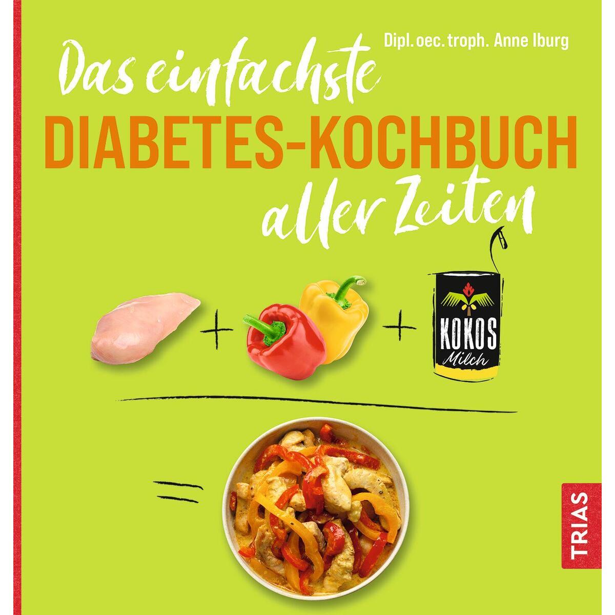 Das einfachste Diabetes-Kochbuch aller Zeiten von Trias