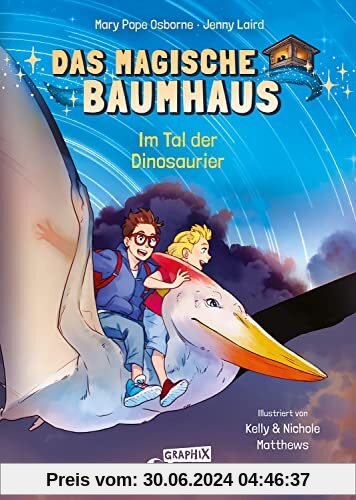 Das magische Baumhaus (Band 1) - Im Tal der Dinosaurier: Der Kinderbuchklassiker jetzt als Comic-Buch - Für Kinder ab 7 Jahren (Das magische Baumhaus – Comic-Buchreihe, Band 1)