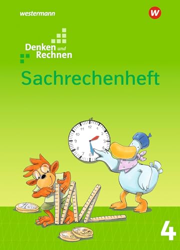 Denken und Rechnen - Zusatzmaterialien Ausgabe 2017: Sachrechenheft 4 von Westermann Bildungsmedien Verlag GmbH