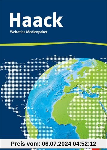 Der Haack Weltatlas - Allgemeine Ausgabe: Weltatlas Medienpaket (inkl. Übungssoftware auf CD-ROM und Arbeitsheft Kartenlesen mit Atlasführerschein)