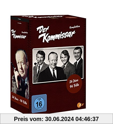 Der Kommissar - Komplettbox [24 DVDs]