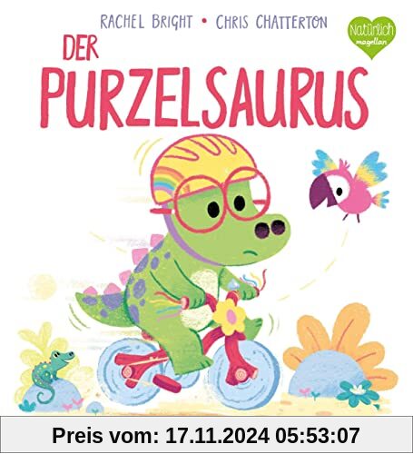 Der Purzelsaurus: Ein Bilderbuch für Kinder ab 3 Jahren über Mut und Durchhaltevermögen (Kleine Saurier)