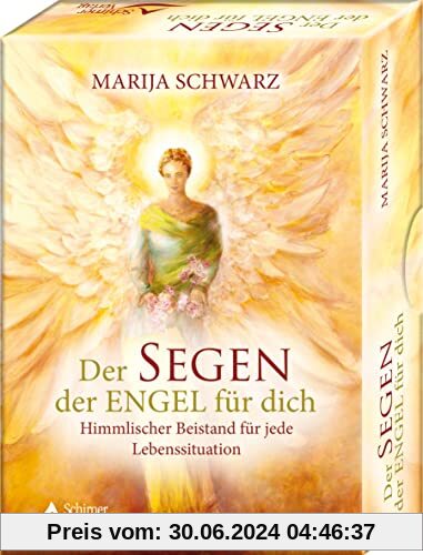 Der Segen der Engel für dich – Himmlischer Beistand für jede Lebenssituation: 50 Karten mit Begleitbuch