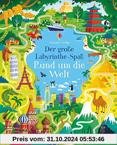 Der große Labyrinthe-Spaß: Rund um die Welt