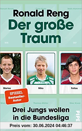 Der große Traum: Drei Jungs wollen in die Bundesliga
