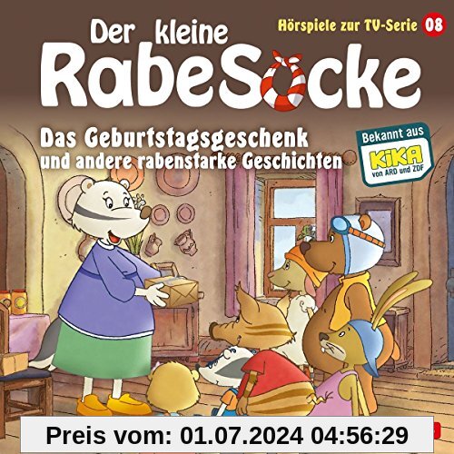 Der kleine Rabe Socke - Das Geburtstagsgeschenk und andere rabenstarke Geschichten: 1 CD (Hörspiele zur TV Serie, Band 8)