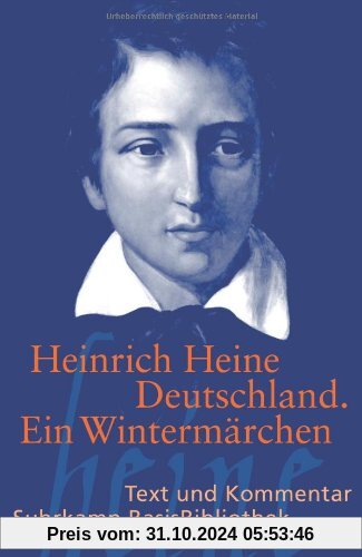 Deutschland. Ein Wintermärchen (Suhrkamp BasisBibliothek)