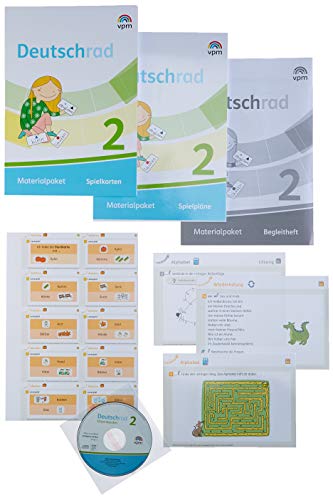 Deutschrad 2: Materialpaket mit CD-ROM Klasse 2 (Deutschrad. Ausgabe ab 2018)