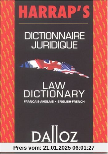 Dictionnaire juridique français-anglais / anglais-français : Law Dictionary French-English/English-French: Francais - Anglais, English - French (Lexiques)