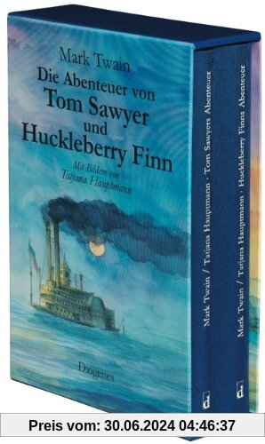 Die Abenteuer von Tom Sawyer und Huckleberry Finn: 2 Bde.