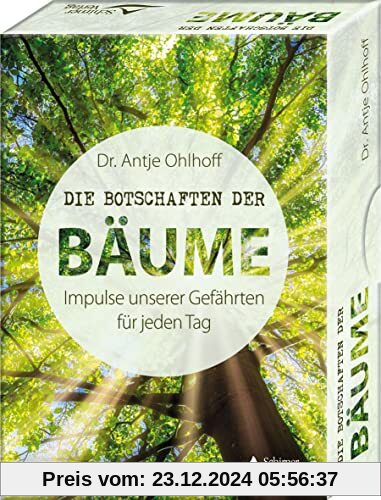 Die Botschaften der Bäume – Impulse unserer Gefährten für jeden Tag: 50 Karten mit Begleitbuch