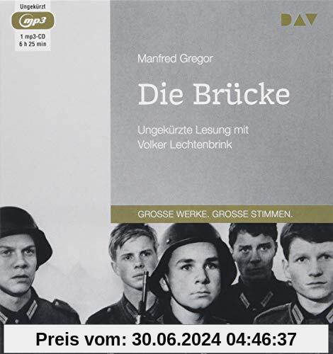 Die Brücke: Ungekürzte Lesung mit Volker Lechtenbrink (1mp3- CD)