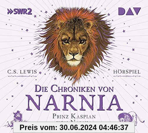 Die Chroniken von Narnia – Teil 4: Prinz Kaspian von Narnia: Hörspiel mit Friedhelm Ptok, Stefan Kaminski, Carmen-Maja Antoni u.v.a. (2 CDs)