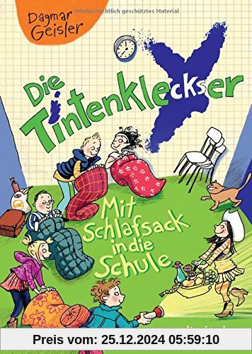 Die Tintenkleckser 1 - Mit Schlafsack in die Schule