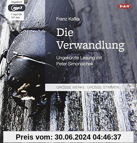 Die Verwandlung: Ungekürzte Lesung mit Peter Simonischek (1 mp3-CD)