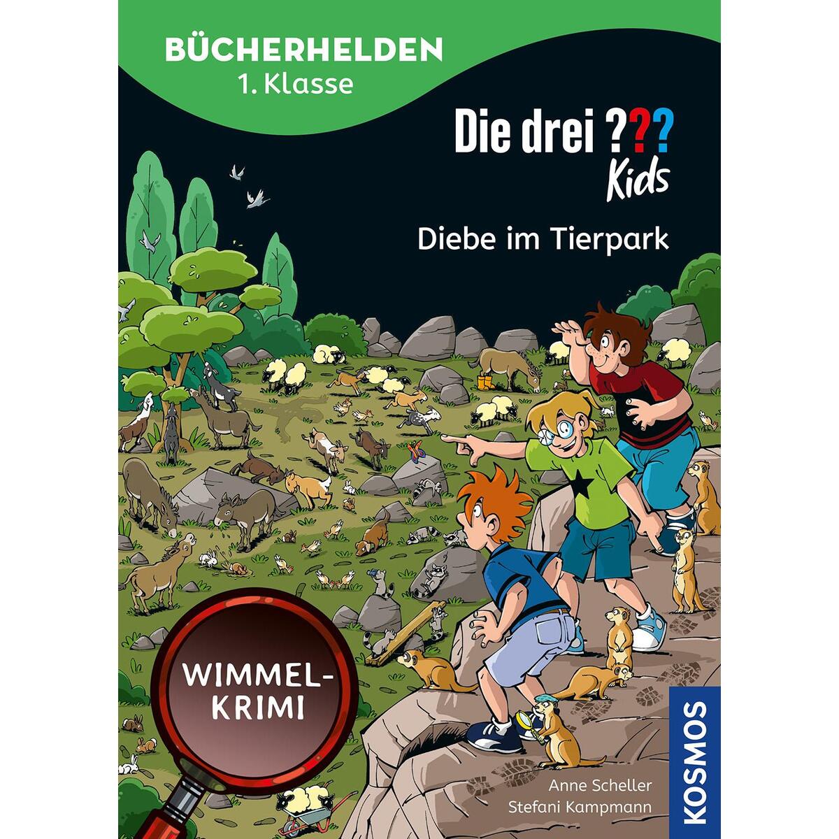 Die drei ??? Kids, Bücherhelden 1. Klasse, Diebe im Tierpark von Franckh-Kosmos