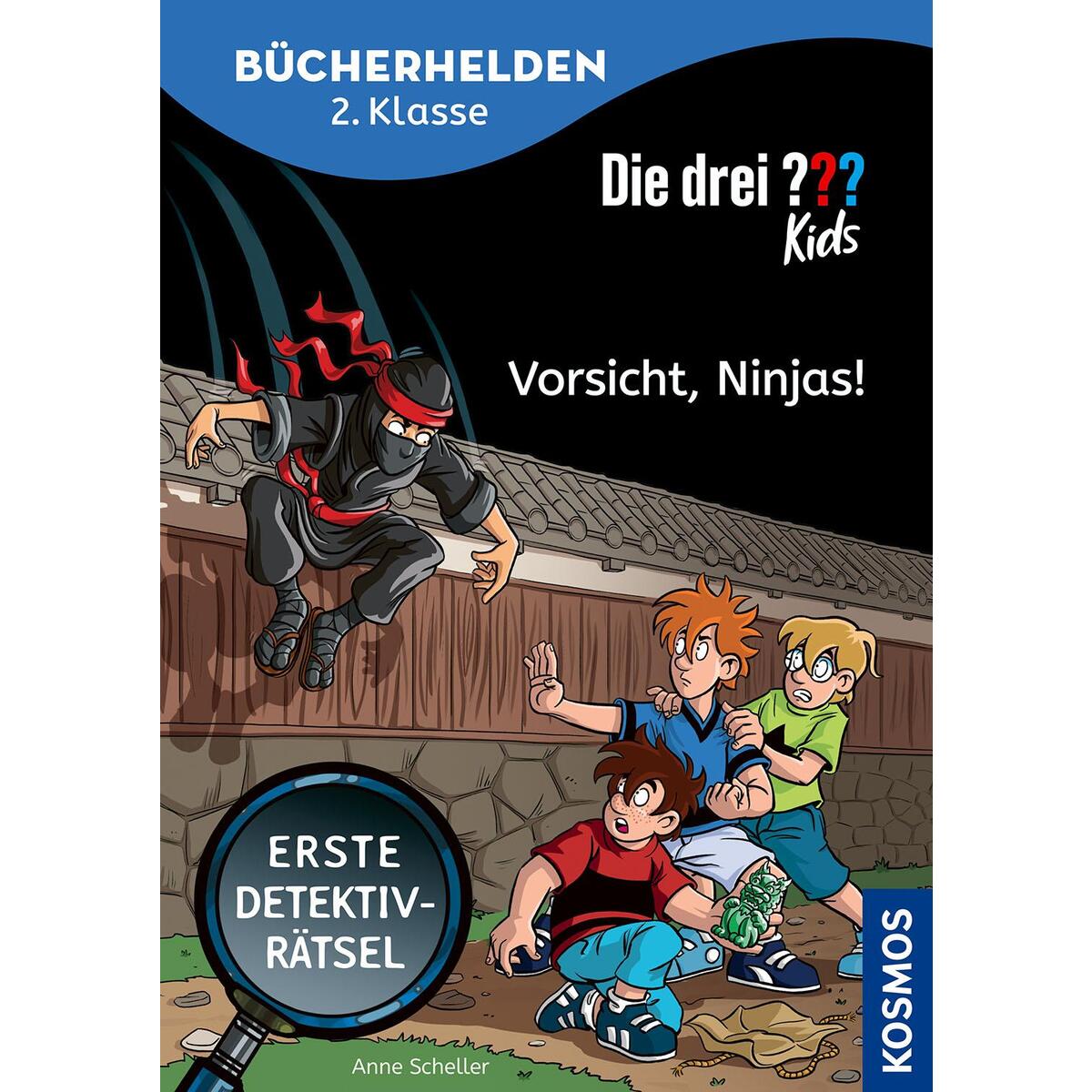 Die drei ??? Kids, Bücherhelden 2. Klasse, Vorsicht, Ninjas! von Franckh-Kosmos