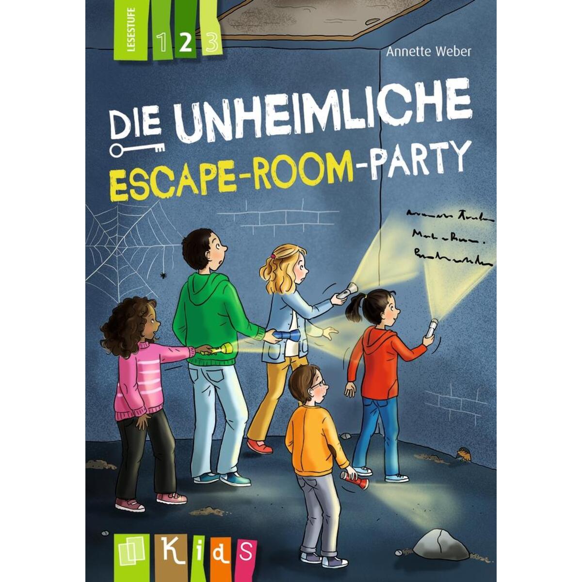 Die unheimliche Escape-Room-Party - Lesestufe 2 von Verlag an der Ruhr GmbH