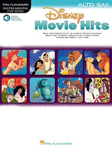 Disney Movie Hits: Alto Sax: Instrumental Play-Along