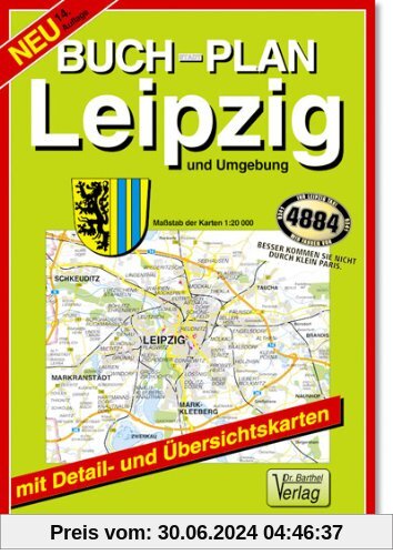 Doktor Barthel Buchplan, Leipzig und Umgebung: Mit Citykarte 1:10 000, Verkehrsübersicht, Umgebungskarte 1:150 000
