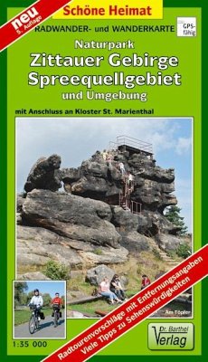Doktor Barthel Karte Naturpark Zittauer Gebirge, Spreequellgebiet und Umgebung von Barthel