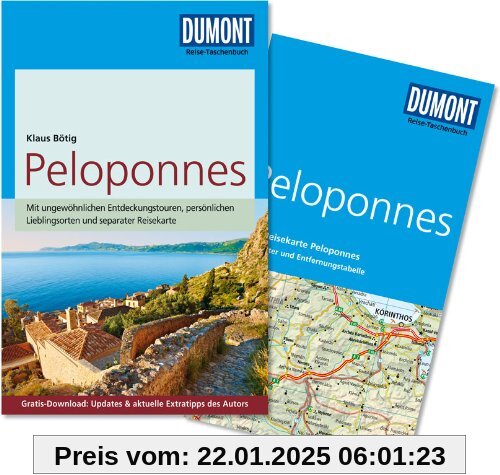 DuMont Reise-Taschenbuch Reiseführer Peloponnes