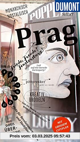 DuMont direkt Reiseführer Prag: Mit großem Cityplan