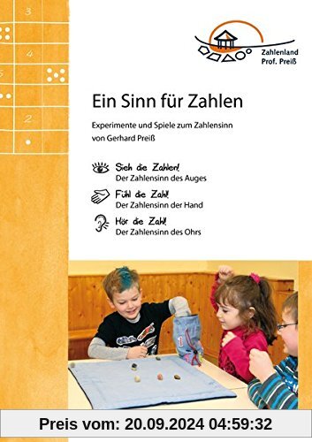 Ein Sinn für Zahlen: Experimente und Spiele zum Zahlensinn (Zahlenspiele für Kinder)