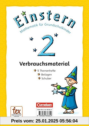 Einstern - Neubearbeitung 2015: Band 2 - Themenhefte 1-5 und Kartonbeilagen im Schuber: Verbrauchsmaterial