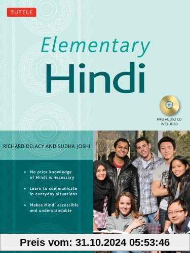 Elementary Hindi: (MP3 Audio CD Included)