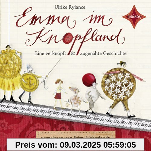 Emma im Knopfland: Gelesen von Fritzi Haberlandt. 2 CDs. Laufzeit ca. 140 Min.