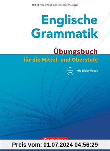 Englische Grammatik: Übungsbuch
