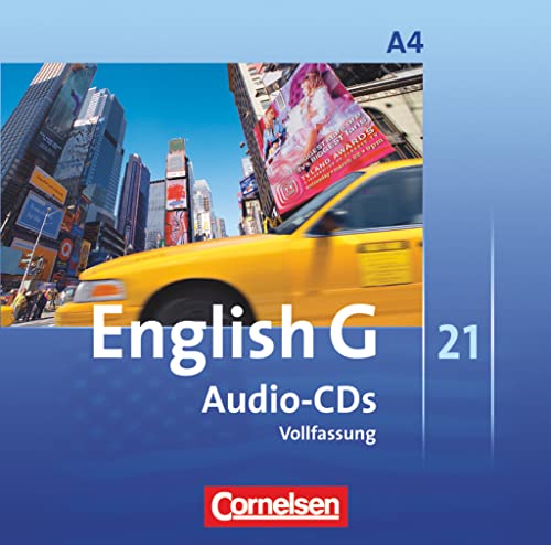 English G 21 - Ausgabe A - Band 4: 8. Schuljahr: Audio-CDs - Vollfassung von Cornelsen Verlag GmbH
