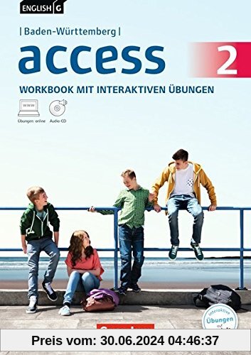 English G Access - Baden-Württemberg / Band 2: 6. Schuljahr - Workbook mit interaktiven Übungen auf scook.de: Mit Audio-CD