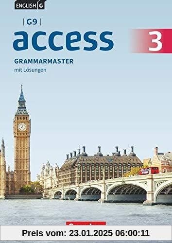 English G Access - G9 - Ausgabe 2019 - Band 3: 7. Schuljahr: Grammarmaster - Mit Lösungen