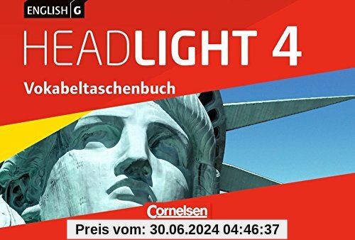 English G Headlight - Allgemeine Ausgabe: Band 4: 8. Schuljahr - Vokabeltaschenbuch