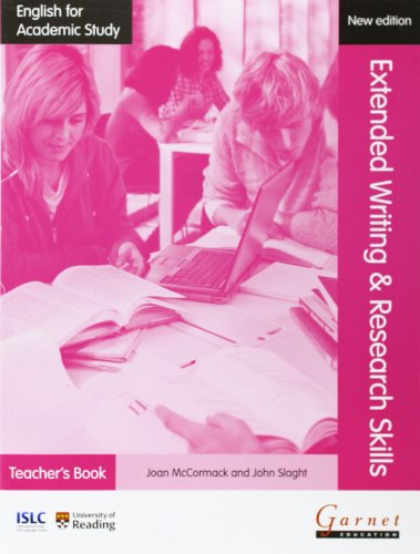 English for Academic Study: Extended Writing & Research Skills Teacher's Book - Edition 2 von GARNET EDUCATION INGLES
