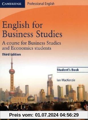 English for Business Studies - Third Edition. Student's Book