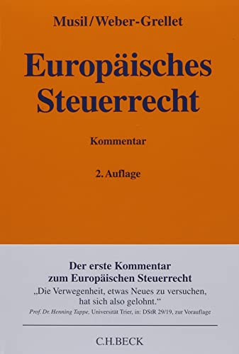 Europäisches Steuerrecht von Beck C. H.