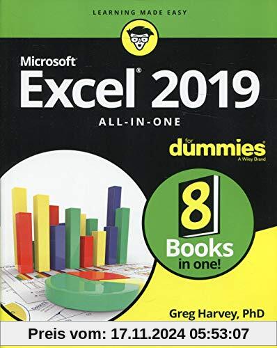 Excel 2019 All-in-One For Dummies