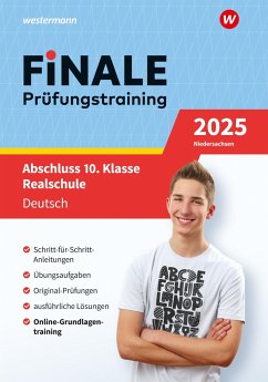 FiNALE Prüfungstraining Abschluss 10. Klasse Realschule Niedersachsen. Deutsch 2025 von Westermann Lernwelten