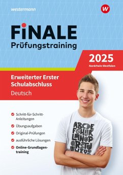 FiNALE Prüfungstraining Erweiterter Erster Schulabschluss Nordrhein-Westfalen. Deutsch 2025 von Westermann Lernwelten