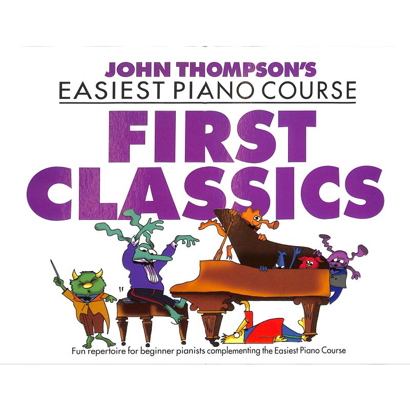 First classics - easiest piano course