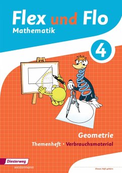 Flex und Flo 4. Themenheft Geometrie: Verbrauchsmaterial von Diesterweg / Westermann Bildungsmedien