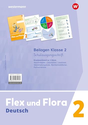 Flex und Flora - Ausgabe 2021: Ersatzsortiment Beilagen 2 (3er-Paket) (Schulausgangsschrift) von Westermann Schulbuchverlag