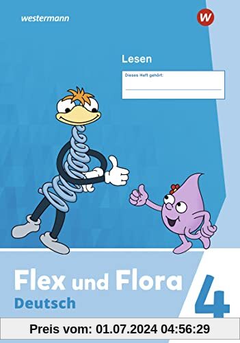 Flex und Flora - Ausgabe 2021: Heft Lesen 4 Verbrauchsmaterial