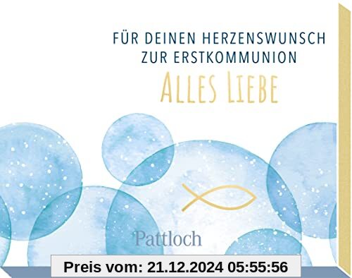 Für deinen Herzenswunsch. Zur Erstkommunion alles Liebe: Geldgeschenk-Box zur Erstkommunion