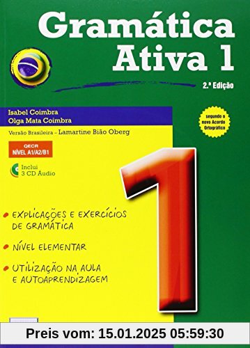 GRAMATICA ATIVA 1 BRAS+CD