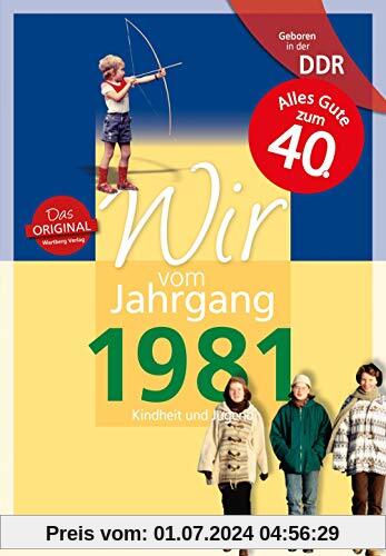 Geboren in DDR - Wir vom Jahrgang 1981: Kindheit und Jugend: 40. Geburtstag (Aufgewachsen in der DDR)