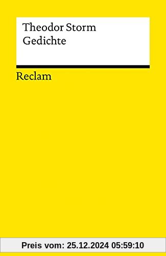 Gedichte: Auswahl (Reclams Universal-Bibliothek)